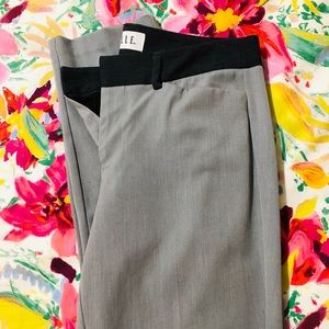 Gray two toned dress pants. Like new